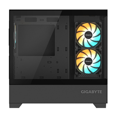 Корпус Gigabyte C201 Panoramic Tempered Glass Black без БП (GB-C201P)