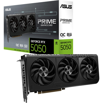 Видеокарта GF RTX 5050 8GB GDDR6 Prime OC Asus (PRIME-RTX5050-O8G)