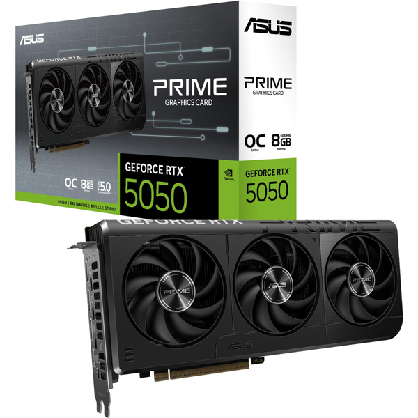 Видеокарта GF RTX 5050 8GB GDDR6 Prime OC Asus (PRIME-RTX5050-O8G)