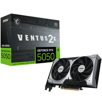 Видеокарта GF RTX 5050 8GB GDDR6 Ventus 2X OC MSI (GeForce RTX 5050 8G VENTUS 2X OC)