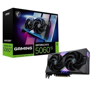 Видеокарта GF RTX 5060 Ti 16GB GDDR7 Gaming OC MSI (GeForce RTX 5060 Ti 16G GAMING OC)