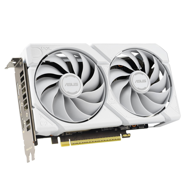 Видеокарта AMD Radeon RX 9060 XT 16GB GDDR6 Dual White Asus (DUAL-RX9060XT-16G-WHITE)