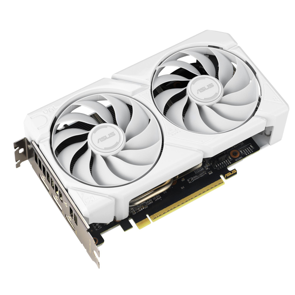 Видеокарта AMD Radeon RX 9060 XT 16GB GDDR6 Dual White Asus (DUAL-RX9060XT-16G-WHITE)