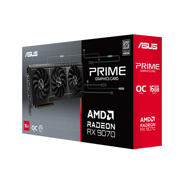 Видеокарта AMD Radeon RX 9070 16GB GDDR6 Prime Evo OC Asus (PRIME-RX9070-O16G-EVO)