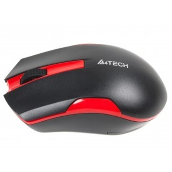 Мышь беспроводная A4Tech G3-200N Black/Red