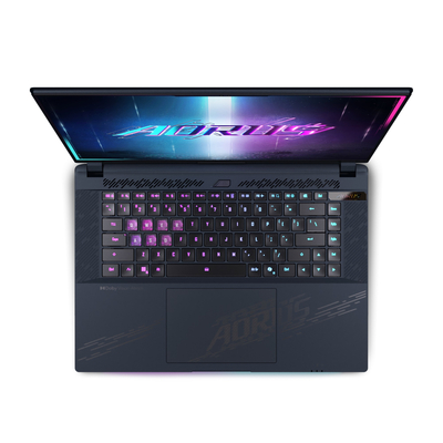 Ноутбук Gigabyte Aorus Master 16 BZH (BZHC6UAE65SP); 16" WQXGA (2560x1600) OLED глянцевый 240 Гц / Intel Core Ultra 9 275HX (2.7 - 5.4 ГГц) / RAM 32 ГБ (Max 64 ГБ) / SSD 2 ТБ / nVidia GeForce RTX5090, 24 ГБ / без ОП / LAN / Wi-Fi / BT / веб-камер