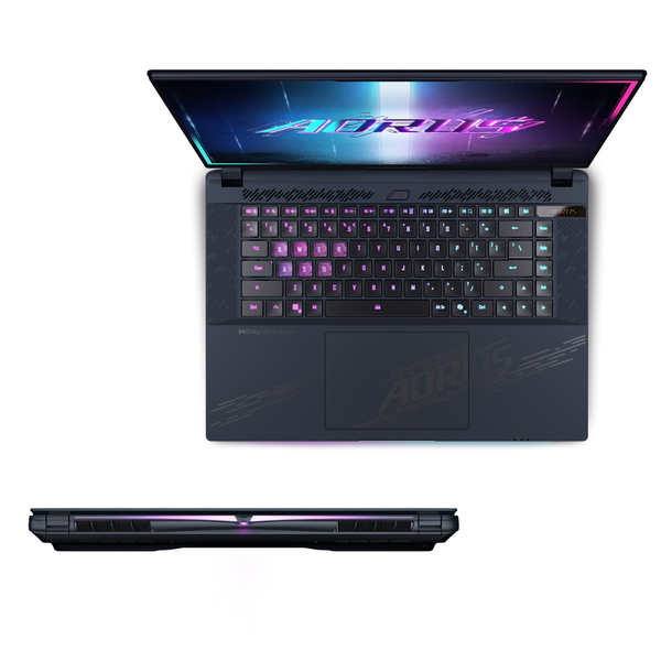 Ноутбук Gigabyte Aorus Master 16 BZH (BZHC6UAE65SP); 16 WQXGA (2560x1600) OLED глянцевый 240 Гц / Intel Core Ultra 9 275HX (2.7 - 5.4 ГГц) / RAM 32 ГБ (Max 64 ГБ) / SSD 2 ТБ / nVidia GeForce RTX5090, 24 ГБ / без ОП / LAN / Wi-Fi / BT / веб-камера /