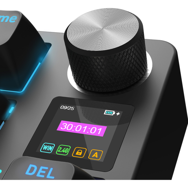 Клавиатура Hator Icefall PRO Wireless, TFT display Black (HTK450UA)