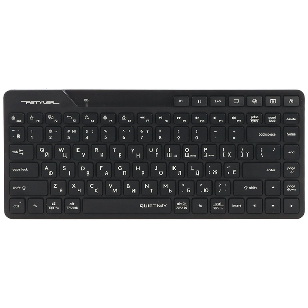 Клавиатура беспроводная A4Tech FBK26C AS Black