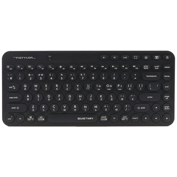 Клавиатура беспроводная A4Tech FBK36C AS Black