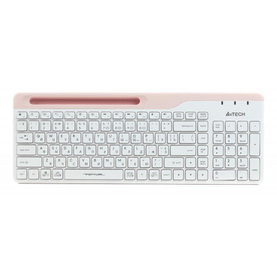Клавиатура беспроводная A4Tech Fstyler FBK25 White