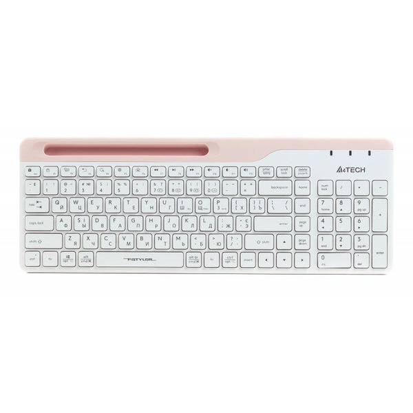 Клавиатура беспроводная A4Tech Fstyler FBK25 White