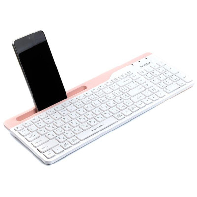 Клавиатура беспроводная A4Tech Fstyler FBK25 White
