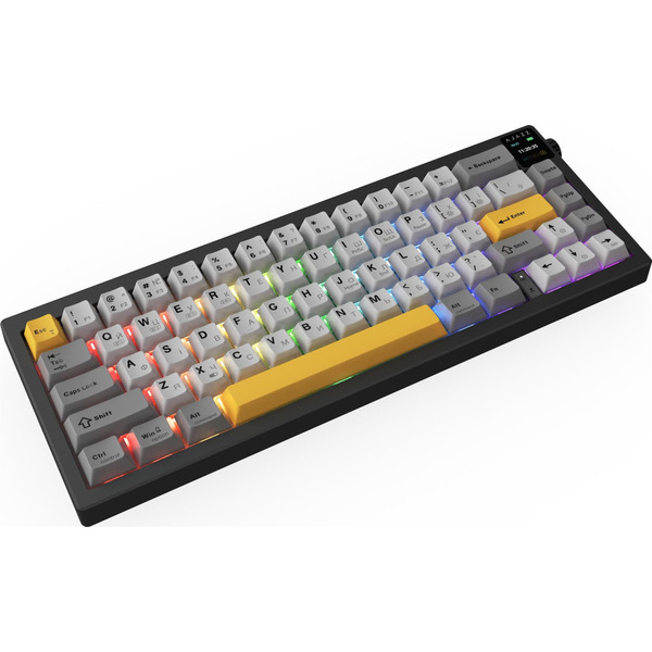 Клавиатура беспроводная Ajazz AK650 Flying Fish Switch Black (AK650-FF-BGY)