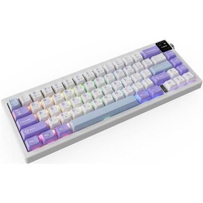 Клавиатура беспроводная Ajazz AK650 Flying Fish Switch Purple (AK650-FF-PWB)