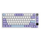 Клавиатура беспроводная Ajazz AK820 Pro Flying Fish Switch Purple RGB With Screen (AK820PRO-FF-PWB)