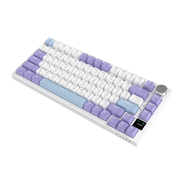 Клавиатура беспроводная Ajazz AK820 Pro Flying Fish Switch Purple RGB With Screen (AK820PRO-FF-PWB)