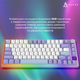 Клавиатура беспроводная Ajazz AK820 Pro Flying Fish Switch Purple RGB With Screen (AK820PRO-FF-PWB)