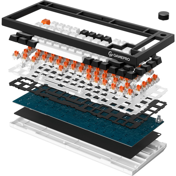 Клавиатура беспроводная GamePro Asgard Valhalla MK160B Pro Black