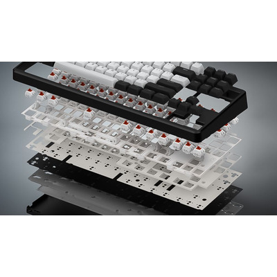 Клавиатура беспроводная Hator Rockfall 3 Mecha TKL Wireless Orange Black (HTK850UA)