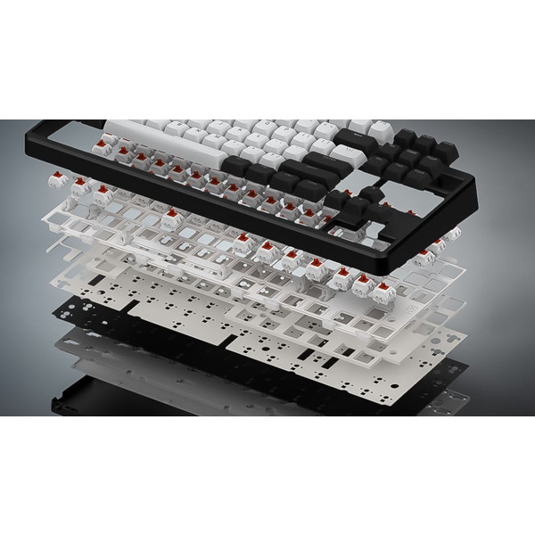 Клавиатура беспроводная Hator Rockfall 3 Mecha TKL Wireless Orange Black (HTK850UA)