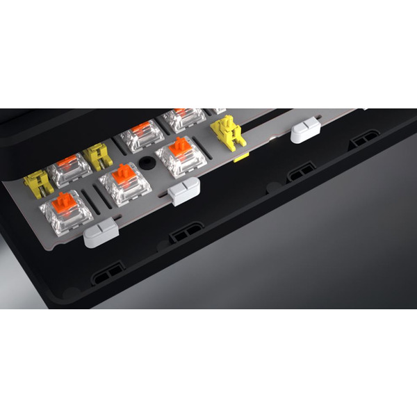 Клавиатура беспроводная Hator Rockfall 3 Mecha TKL Wireless Orange Black (HTK850UA)