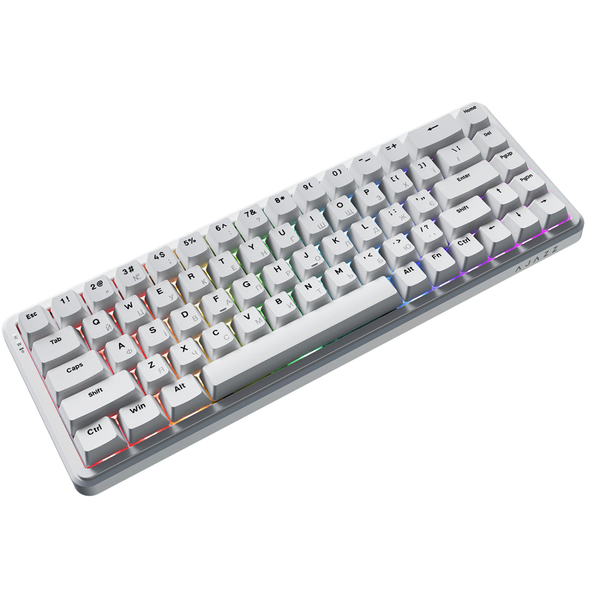 Клавиатура Ajazz AK680 Max Magnetic Switch White (AK680-WM-W-A)
