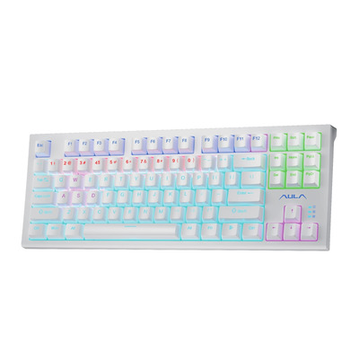 Клавиатура Aula F3032 KRGD Brown White (6948391201757)