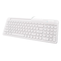 Клавиатура Maxxter KB-01W-UA White