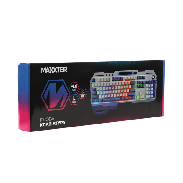Клавиатура Maxxter KBG-RGB-01-UA