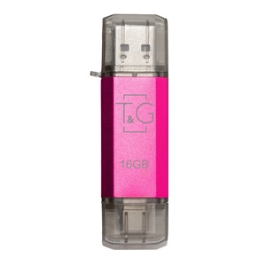 Флеш-накопитель USB 16GB Type-C T&amp;G 009 Star Series Fuchsia (TG009TC-16GFC)
