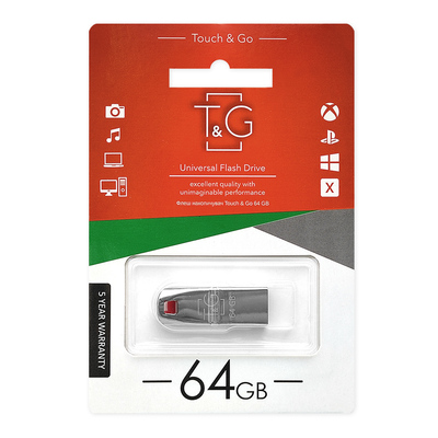 Флеш-накопитель USB 64GB T&amp;G 114 Stylish Series (TG115-64G)