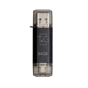 Флеш-накопитель USB 64GB Type-C T&amp;G 009 Star Series Black (TG009TC-64GBK)