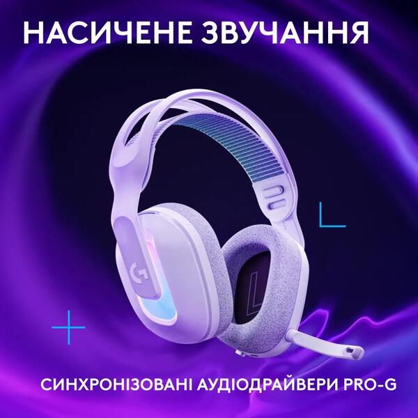 Навушники Logitech G522 LightSpeed Wireless Gaming Headset White (981-001550)