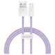 Кабель Baseus Dynamic USB - Lightning (M/M), 2.4A, 1 м Purple (CALD000405)