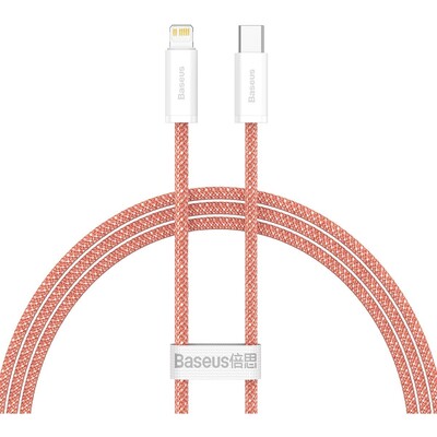Кабель Baseus Dynamic USB Type-C - Lightning (M/M), 20W, 2 м Orange (CALD000107)