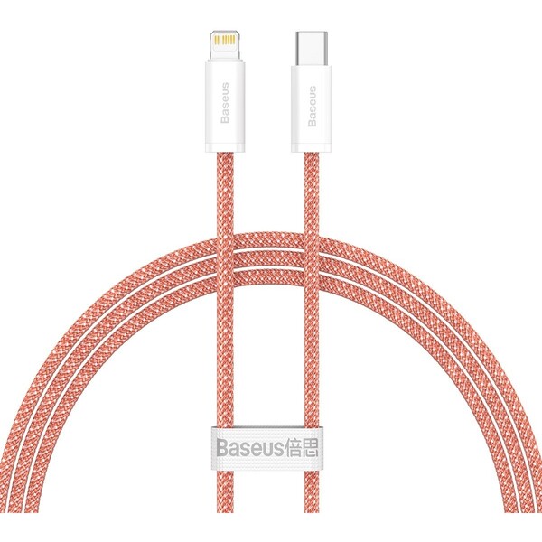 Кабель Baseus Dynamic USB Type-C - Lightning (M/M), 20W, 2 м Orange (CALD000107)