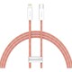 Кабель Baseus Dynamic USB Type-C - Lightning (M/M), 20W, 2 м Orange (CALD000107)