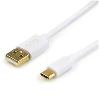 Кабель Atcom USB - USB Type-C (M/M), 1.8 м, белый (13427)