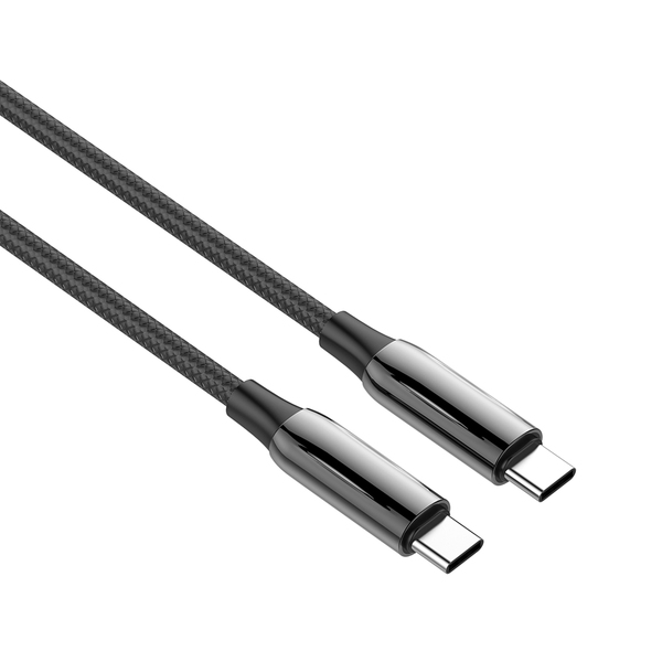 Кабель ColorWay USB Type-C + USB Type-C (M/M), 5.0 А, 2 м, Black (CW-CBPDCC070-BK)