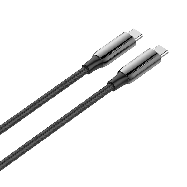 Кабель ColorWay USB Type-C + USB Type-C (M/M), 5.0 А, 2 м, Black (CW-CBPDCC070-BK)
