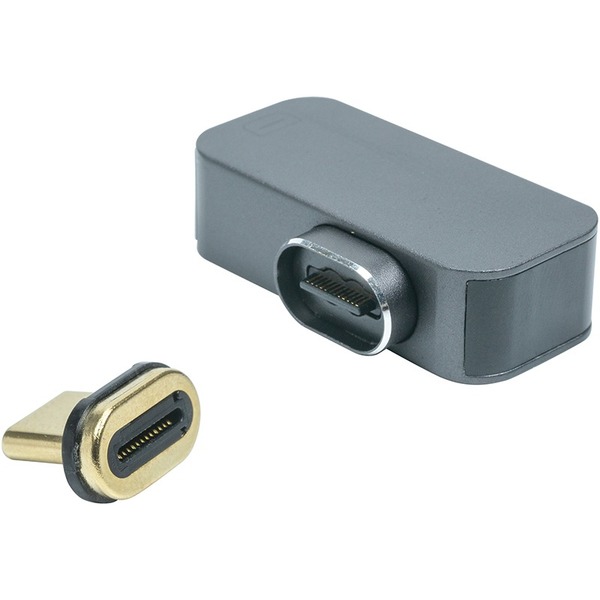 Адаптер PowerPlant USB Type-C - mini DisplayPort (M/F) Black (CA914272)