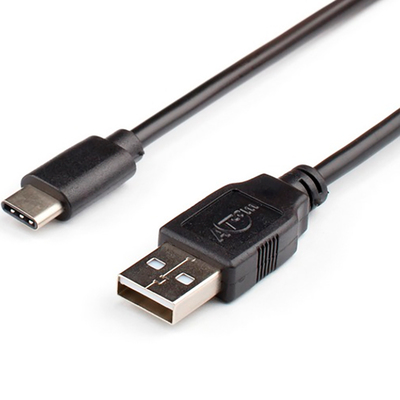 Кабель ATcom USB 2.0AM - Type-C, 0.8м