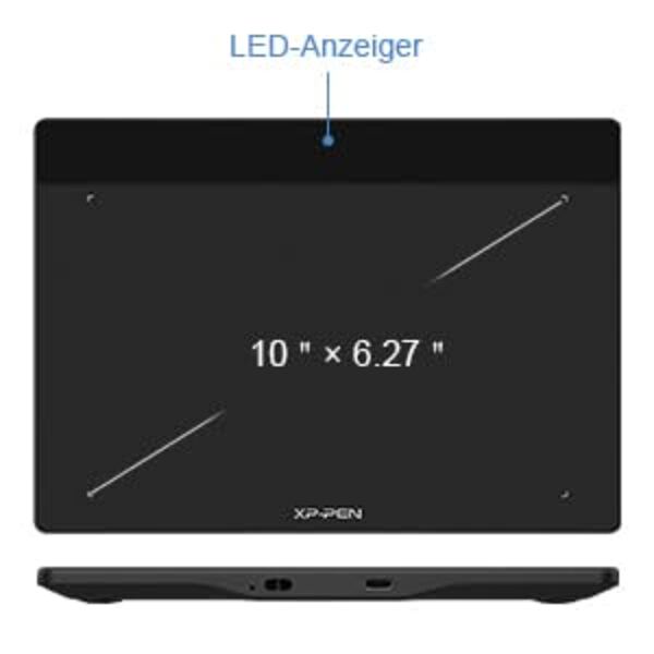 Графический планшет XP-Pen Deco Fun L Black