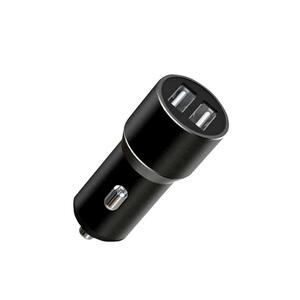 Автомобильное зарядное устройство XO TZ09 (2USB, 2.4A) Black (6920680873487) + кабель microUSB
