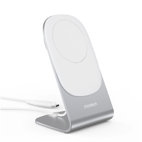 Беспроводное зарядное устройство Choetech T518-F 15W + подставка-держатель