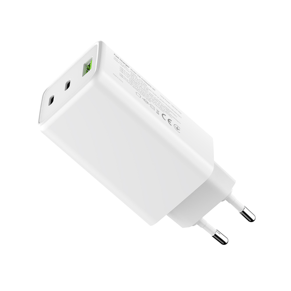 Сетевое зарядное устройство ColorWay GaN Mini 100W PD Port PPS USB (USB-2C1A) White (CW-CHS061PD-WT)