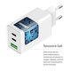Сетевое зарядное устройство ColorWay GaN Mini 100W PD Port PPS USB (USB-2C1A) White (CW-CHS061PD-WT)