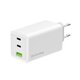 Сетевое зарядное устройство ColorWay GaN Mini 100W PD Port PPS USB (USB-2C1A) White (CW-CHS061PD-WT)