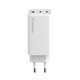 Сетевое зарядное устройство ColorWay GaN Mini 100W PD Port PPS USB (USB-2C1A) White (CW-CHS061PD-WT)